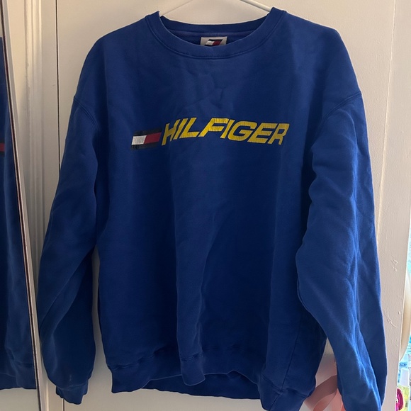 Tommy Hilfiger Blue Crewneck - Picture 1 of 3